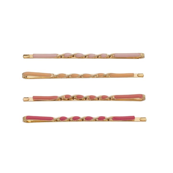 Lc Lauren Conrad Tonal Enamel Bobby Pin Set, Women's, Pink