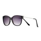Lc Lauren Conrad Kozar 55mm Square Sunglasses, Black