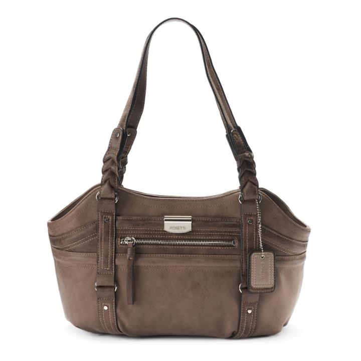 Rosetti Naomi 4-poster Satchel, Women's, Med Brown