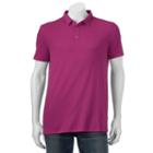 Big & Tall Apt. 9&reg; Solid Modern-fit Polo, Men's, Size: L Tall, Pink