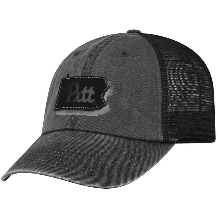 Adult Top Of The World Pitt Panthers Land Beanie, Men's, Black