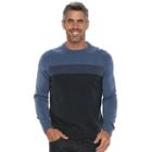 Men's Croft & Barrow&reg; Classic-fit Crewneck Sweater, Size: Xl, Red Overfl