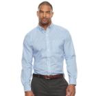 Big & Tall Izod Sport Flex Button-down Shirt, Men's, Size: Xxl Tall, Blue Other