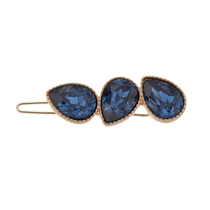 Lc Lauren Conrad Triple Teardrop Hair Clip, Women's, Blue