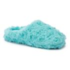 So&reg; Women's Plush Scuff Slippers, Size: Medium, Green