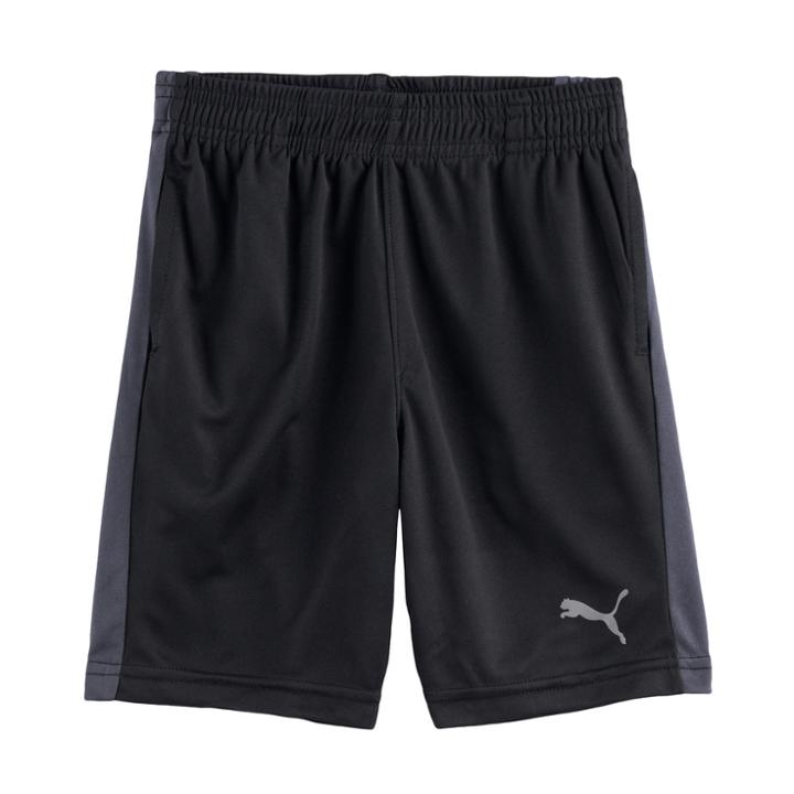 Boys 4-7 Puma Athletic Shorts, Size: 5, Black
