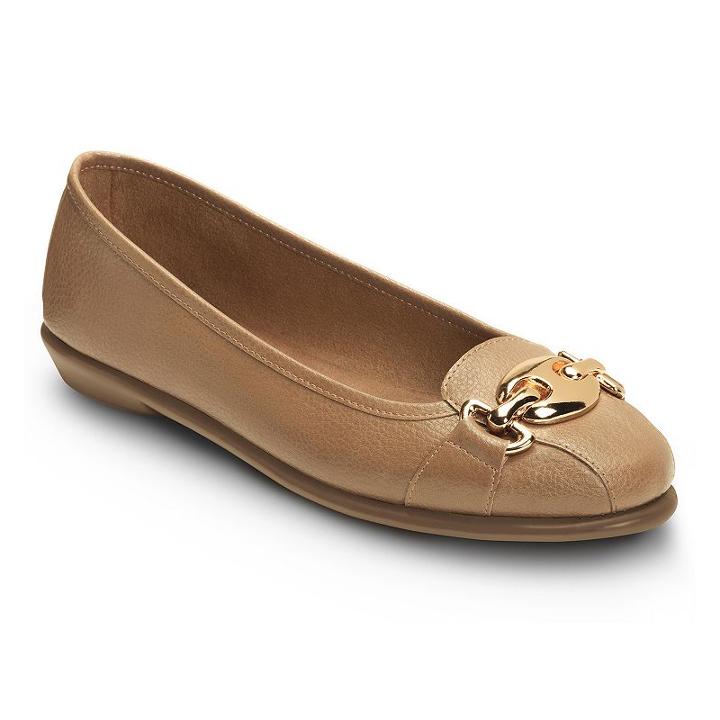A2 By Aerosoles In Between Women's Ballet Flats, Size: Medium (5), White Oth