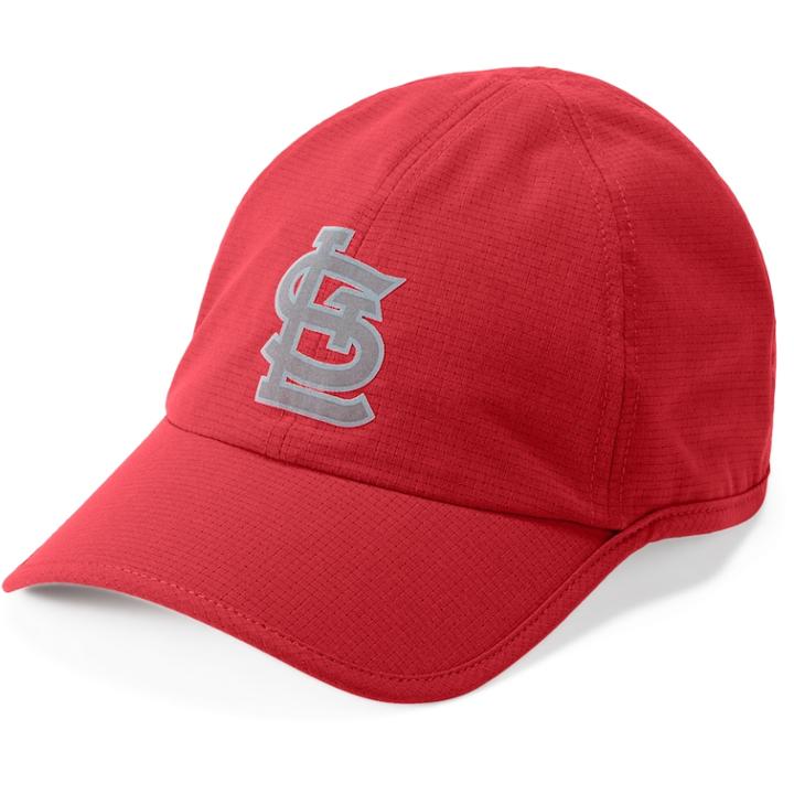 Men's Under Armour St. Louis Cardinals Shadow Airvent Adjustable Cap, Red
