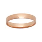 10k Rose Gold Wedding Ring, Women's, Size: 8.50, Pink