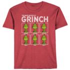 Boys 8-20 The Grinch Moods Tee, Size: Medium, Med Pink