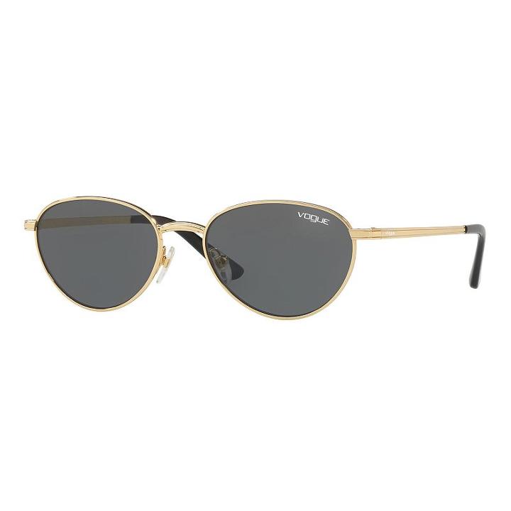 Gigi Hadid For Vogue Vo4082s 53mm Polished Oval Sunglasses, Women's, Med Yellow