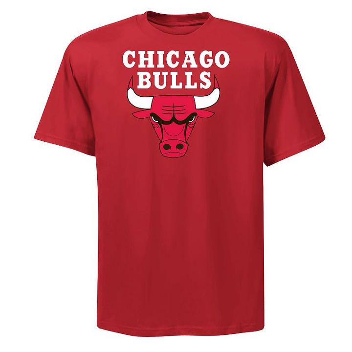 Big & Tall Chicago Bulls Wash Effect Tee, Men's, Size: 3xlt, Red