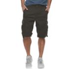 Men's Urban Pipeline&reg; Maxflex Twill Cargo Shorts, Size: 33, Grey