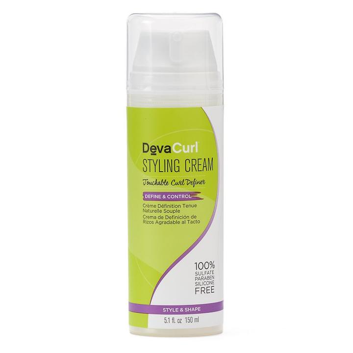 Devacurl Styling Cream Touchable Curl Definer, Multicolor