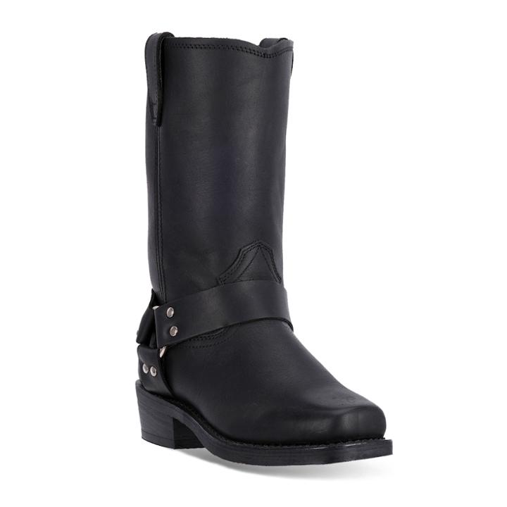 Dingo Dean Men's Harness Boots, Size: 13 Wide, Black