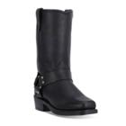 Dingo Dean Men's Harness Boots, Size: 13 Wide, Black