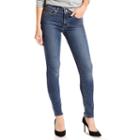 Women's Levi's&reg; Slimming Skinny Jeans, Size: 10/30 Avg, Dark Blue