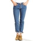 Women's Levi's&reg; 501&reg; Ct Boyfriend Jeans, Size: 4/27 Tall, Med Blue