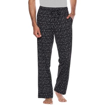 Men's Residence Printed Lounge Pants, Size: Large, Oxford