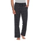 Men's Residence Printed Lounge Pants, Size: Large, Oxford
