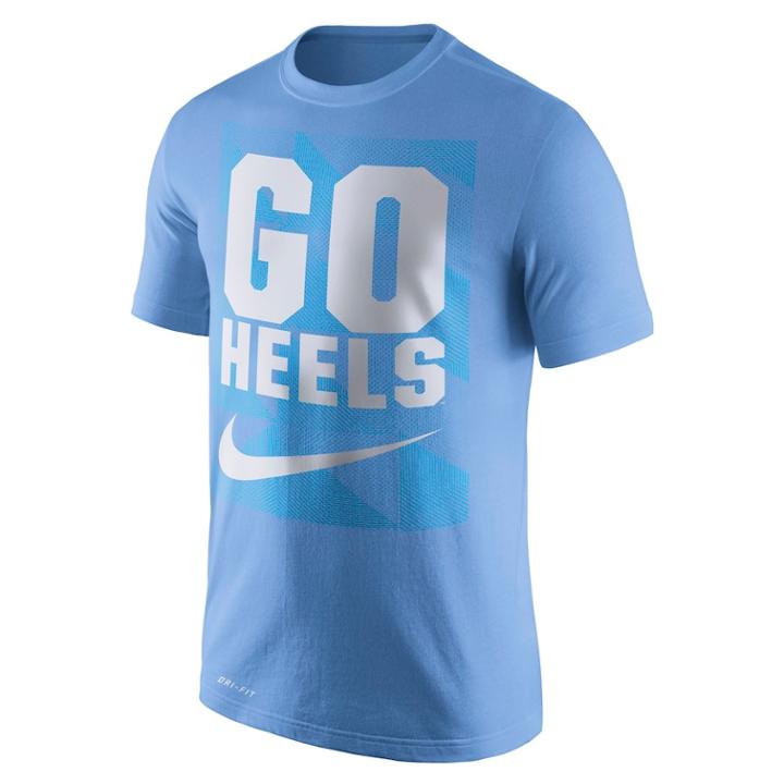 Men's Nike North Carolina Tar Heels Legend Franchise Tee, Size: Large, Blue