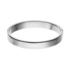 Sterling Silver Polished Wide Bangle Bracelet, Women's