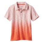 Boys 4-7x Sonoma Goods For Life&trade; Dip-dyed Slubbed Polo, Boy's, Size: 7, Med Orange