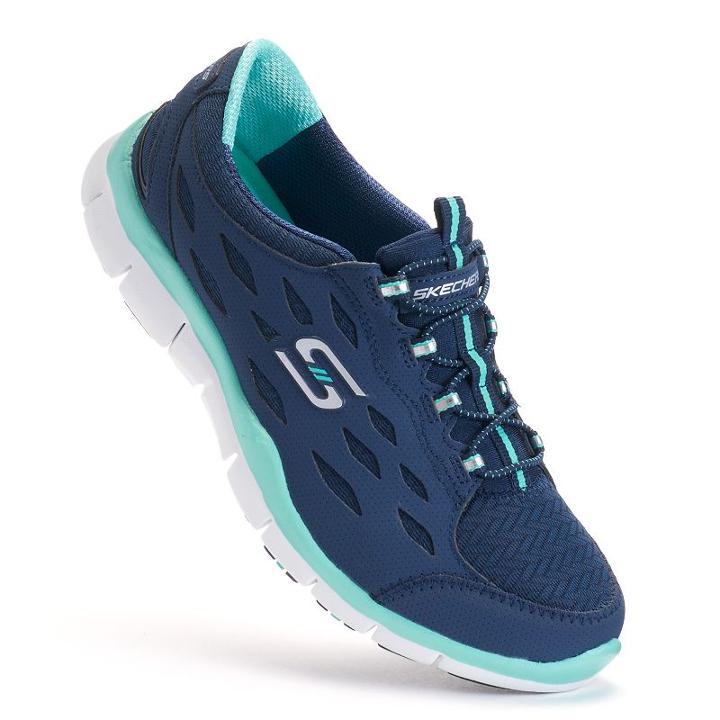 Skechers Gratis Full Circle Women's Athletic Shoes, Size: 7.5, Grey