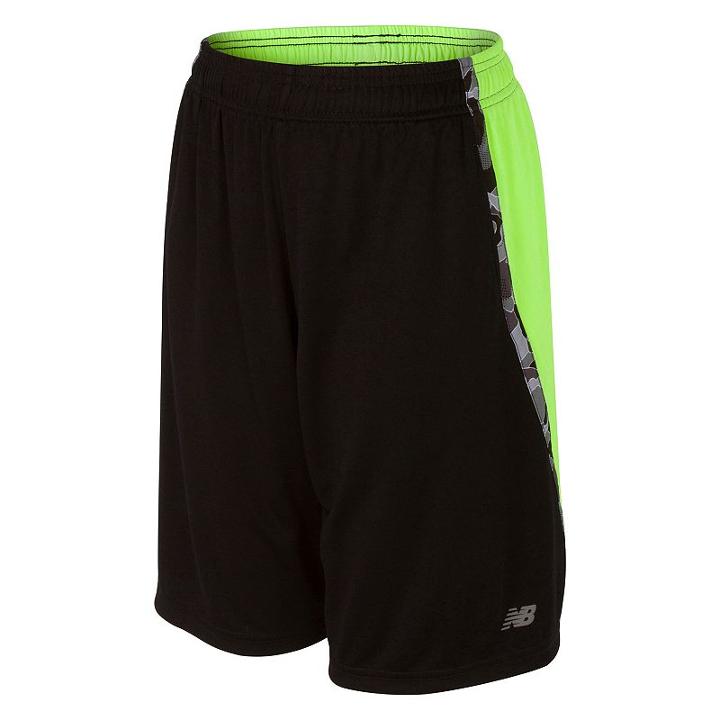 Boys 4-7 New Balance Performance Shorts, Boy's, Size: 5, Black