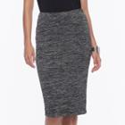 Women's Apt. 9&reg; Tummy Control Pull-on Pencil Skirt, Size: Xs, Black