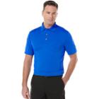 Big & Tall Grand Slam Airflow Solid Pocketed Performance Golf Polo, Men's, Size: L Tall, Blue Other