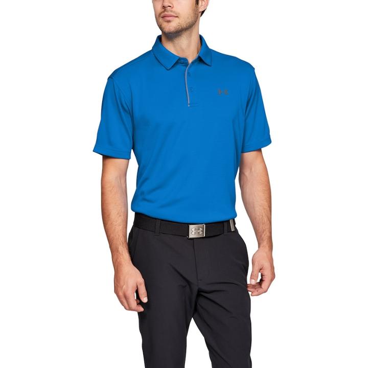 Men's Under Armour Tech Polo, Size: Xl, Brt Blue
