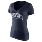 Women's Nike Penn State Nittany Lions Wordmark Tee, Size: Small, Blue (navy)