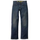 Boys 8-20 Lee Straight-fit Stretch Jeans, Boy's, Size: 10, Med Blue
