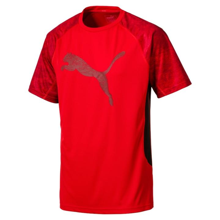 Men's Puma Vent Cat Tee, Size: Medium, Red