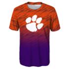 Boys 8-20 Clemson Tigers Propulsion Tee, Size: S 8, Orange