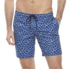 Men's Marc Anthony Slim-fit Stretch Swim Trunks, Size: 32, Dark Blue
