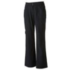 Women's Tek Gear&reg; Elements Twill Pants, Size: Xs, Black