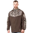 Huntworth 1/4-zip Camouflage Fleece Pullover - Men, Size: Medium, Brown