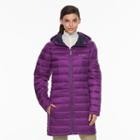 Women's Columbia Frosted Ice Hooded Puffer Jacket, Size: Small, Purple Oth