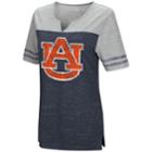Women's Campus Heritage Auburn Tigers On The Break Tee, Size: Xl, Blue (navy)