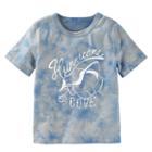 Boys 4-12 Oshkosh B'gosh&reg; Tie-dyed Hurricane Cove Shark Graphic Tee, Boy's, Size: 5, Med Blue