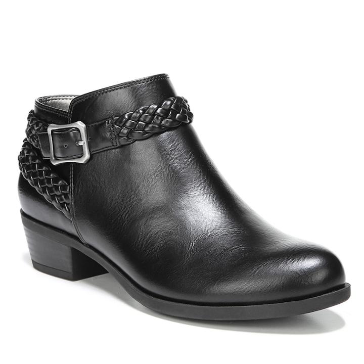 Lifestride Velocity Adriana Women's Ankle Boots, Size: 5.5 Med, Black