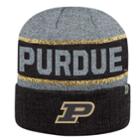 Adult Top Of The World Purdue Boilermakers Below Zero Ii Beanie, Adult Unisex, Black