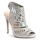 Candie's&reg; Women's Slingback Caged Heels, Size: 8.5, Silver