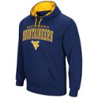 Men's Campus Heritage West Virginia Mountaineers Wordmark Hoodie, Size: Xl, Dark Grey