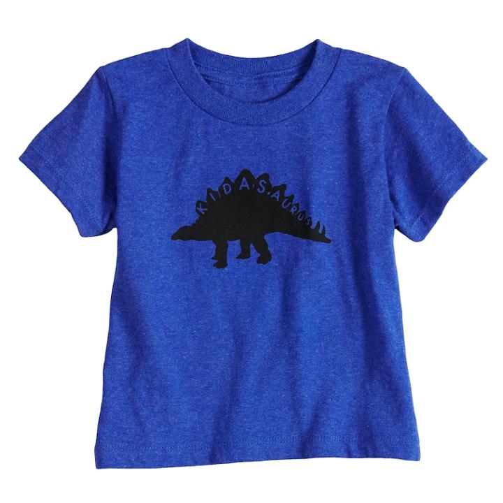 Boys & Girls 4-7x Dad & Me Kidasaurus Graphic Tee, Size: 6, Blue