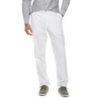 Men's Marc Anthony Slim-fit Linen-blend Pants, Size: 33x30, White