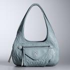 Simply Vera Vera Wang Sidekick Satchel, Women's, Light Blue