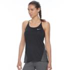 Women's Nike Dry Training Running Tank, Size: Small, Grey (charcoal)
